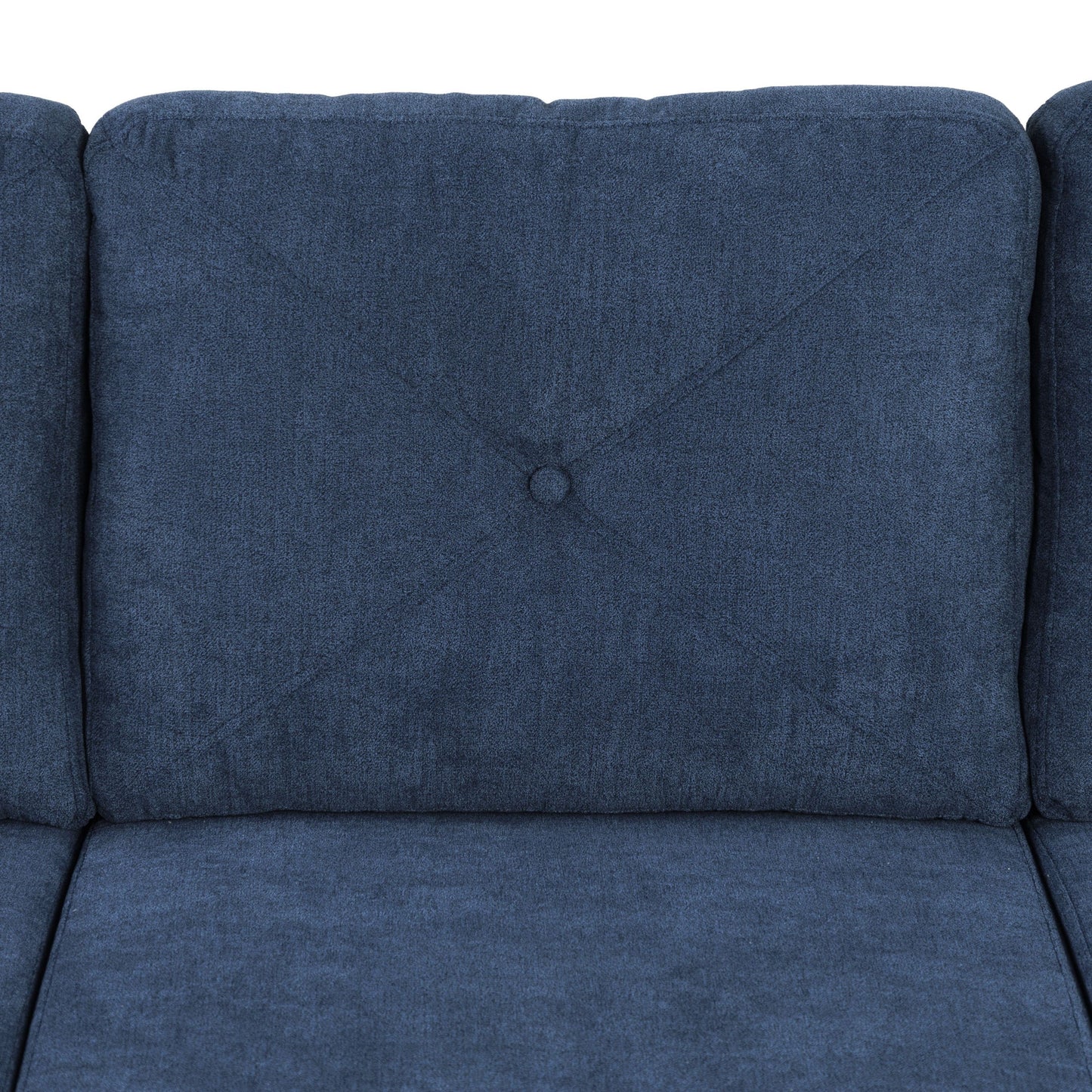 Horatio Navy Chenille 3 Seater Sofa