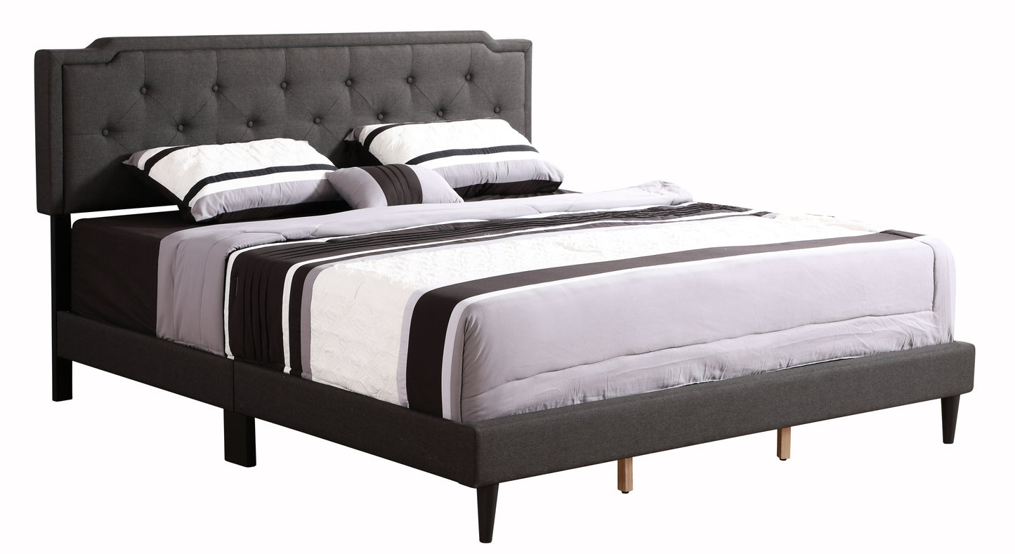 Stylish Black Full Bed With Versatile Design