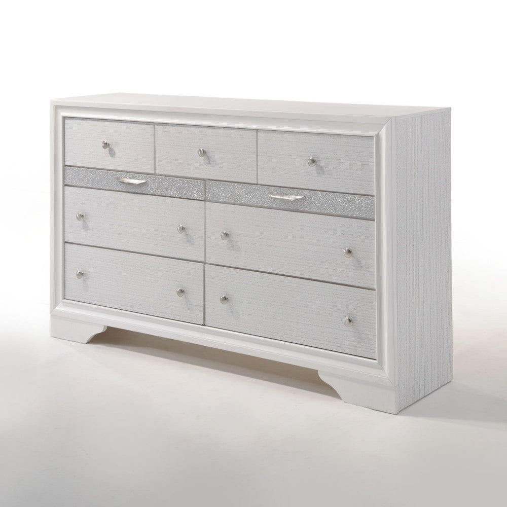 Naima White Finish Dresser