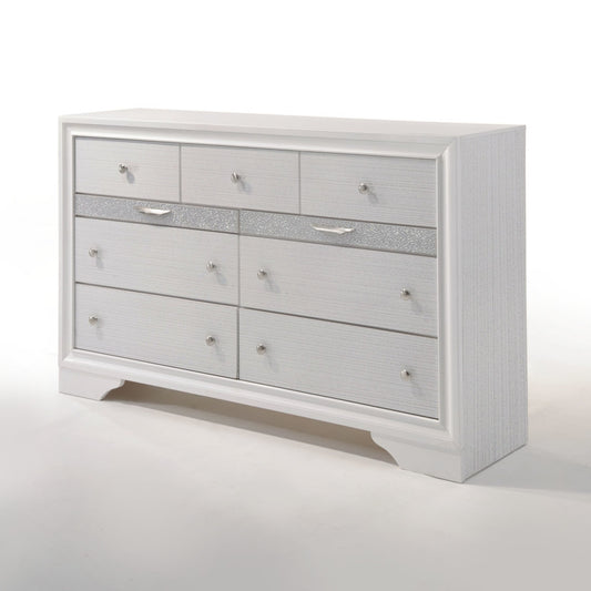 Naima White Finish Dresser