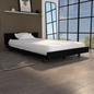 Kaia Twin Bed Base, Headboard -Black