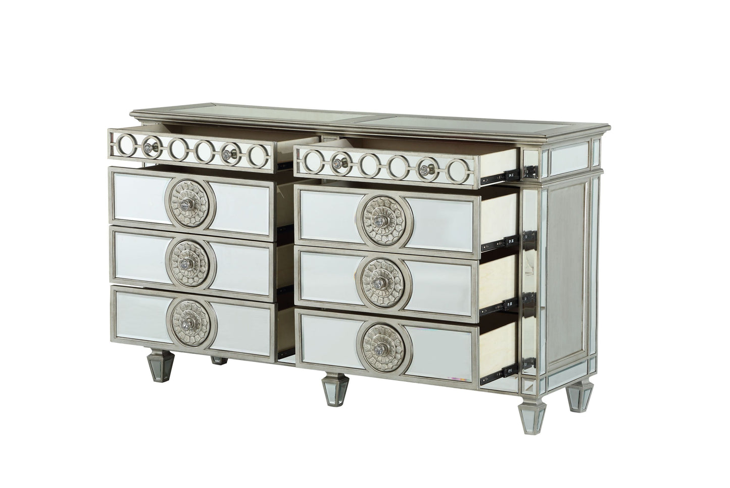 Varian Mirrored Finish Dresser