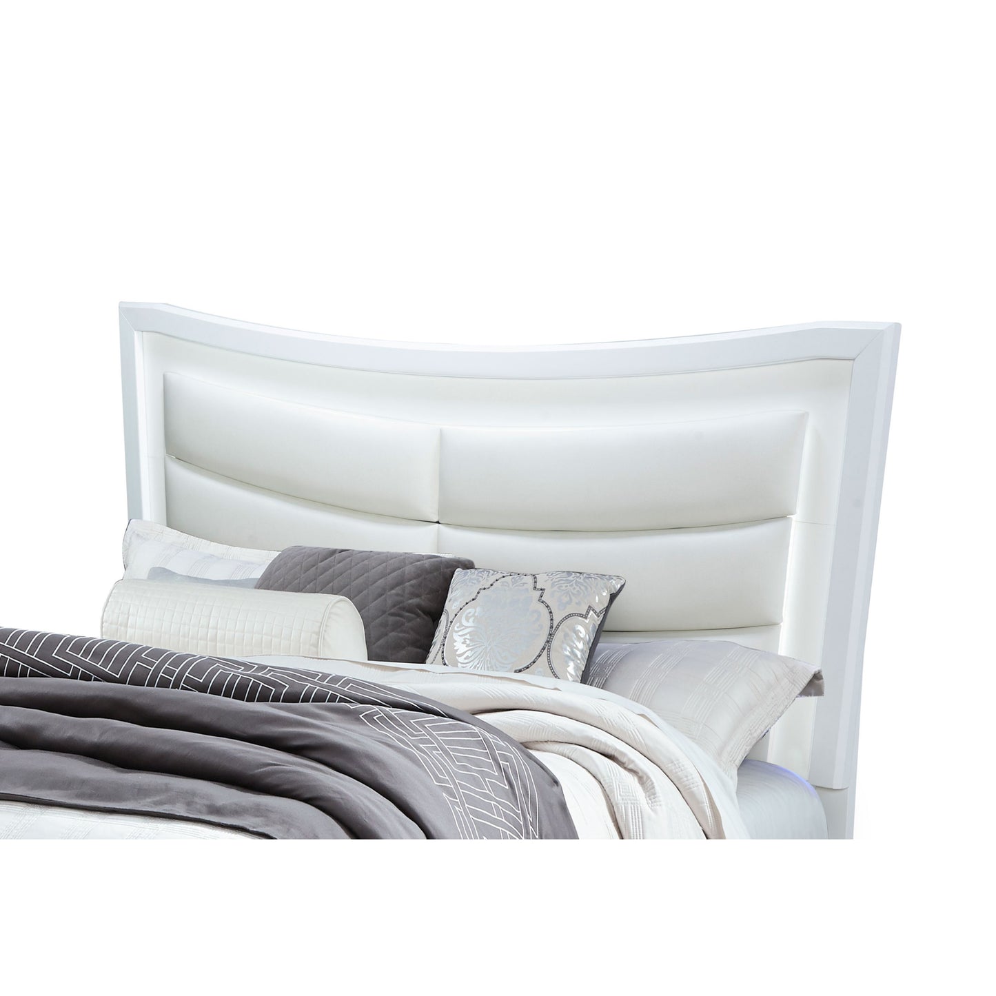 MALOISE WHITE QUEEN BED