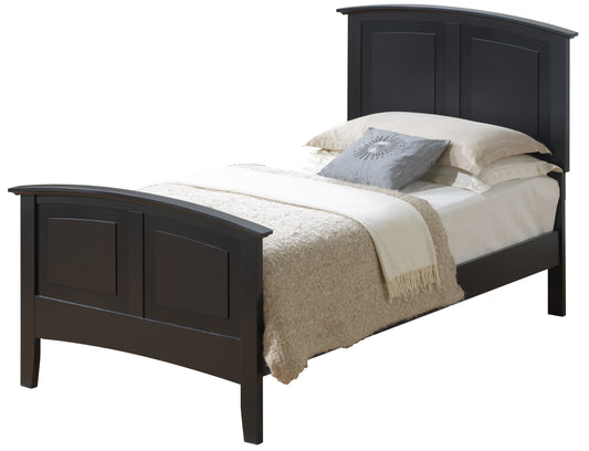 Stylish Black Twin Bed For Cozy Spaces