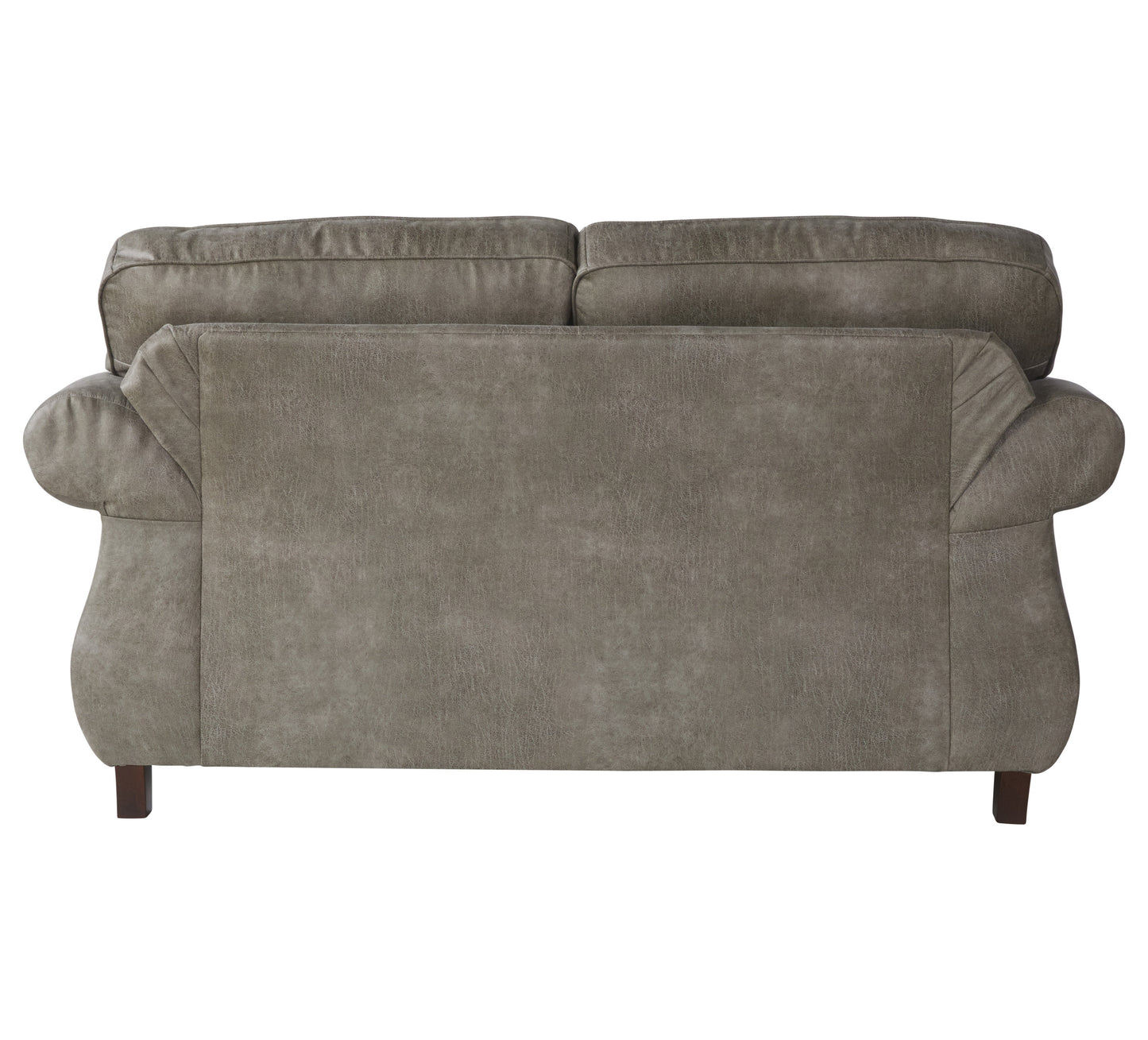 Leinster Faux Leather Upholstered Nailhead Sofa and Loveseat Set