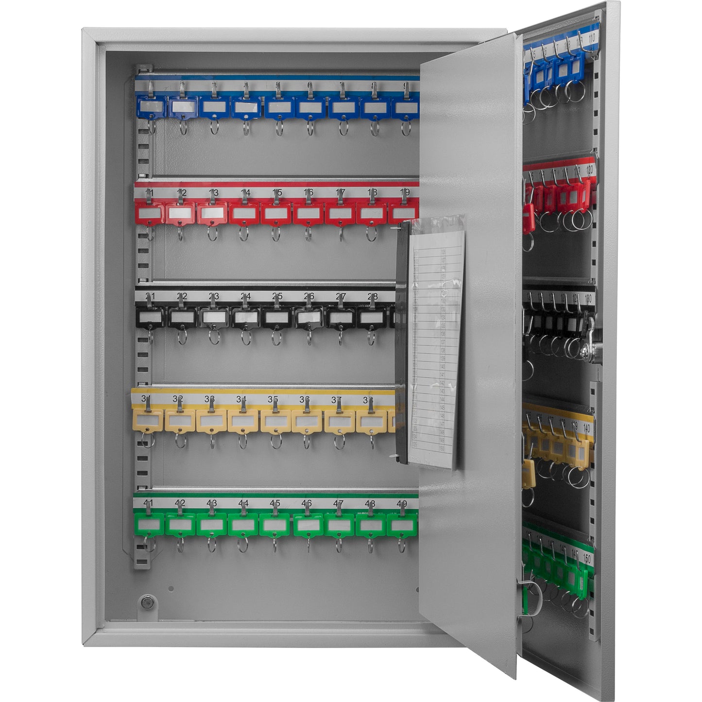 150 Key Adjustable Key Cabinet With Key Lock