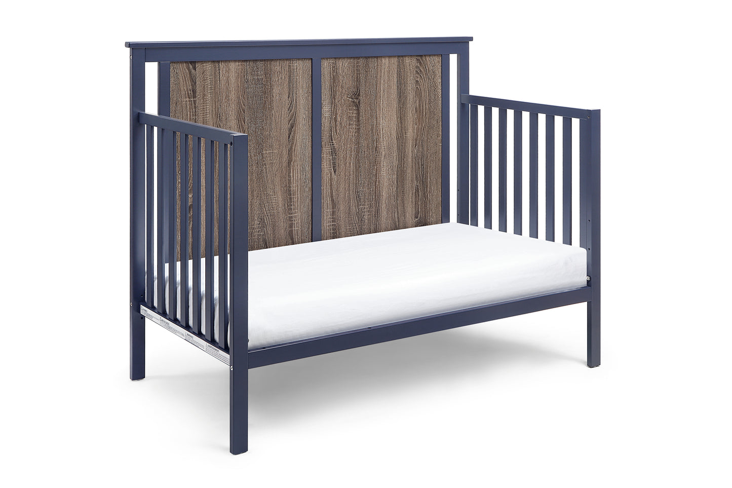 Connelly 4-in-1 Convertible Crib Midnight Blue/Vintage Walnut