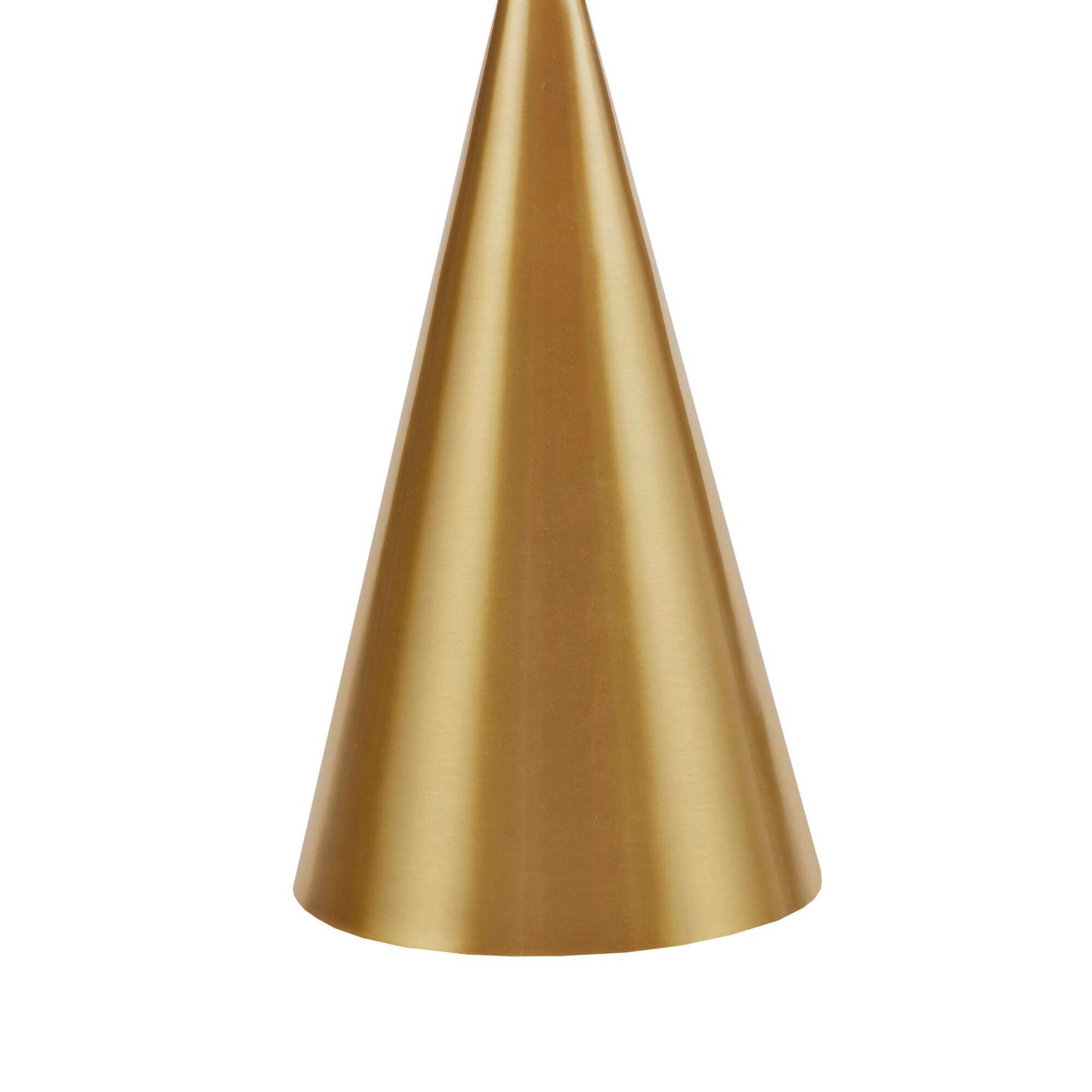 Gold Hourglass Metal Table Lamp