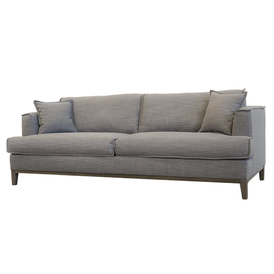 Aspen Grey Linen Sofa