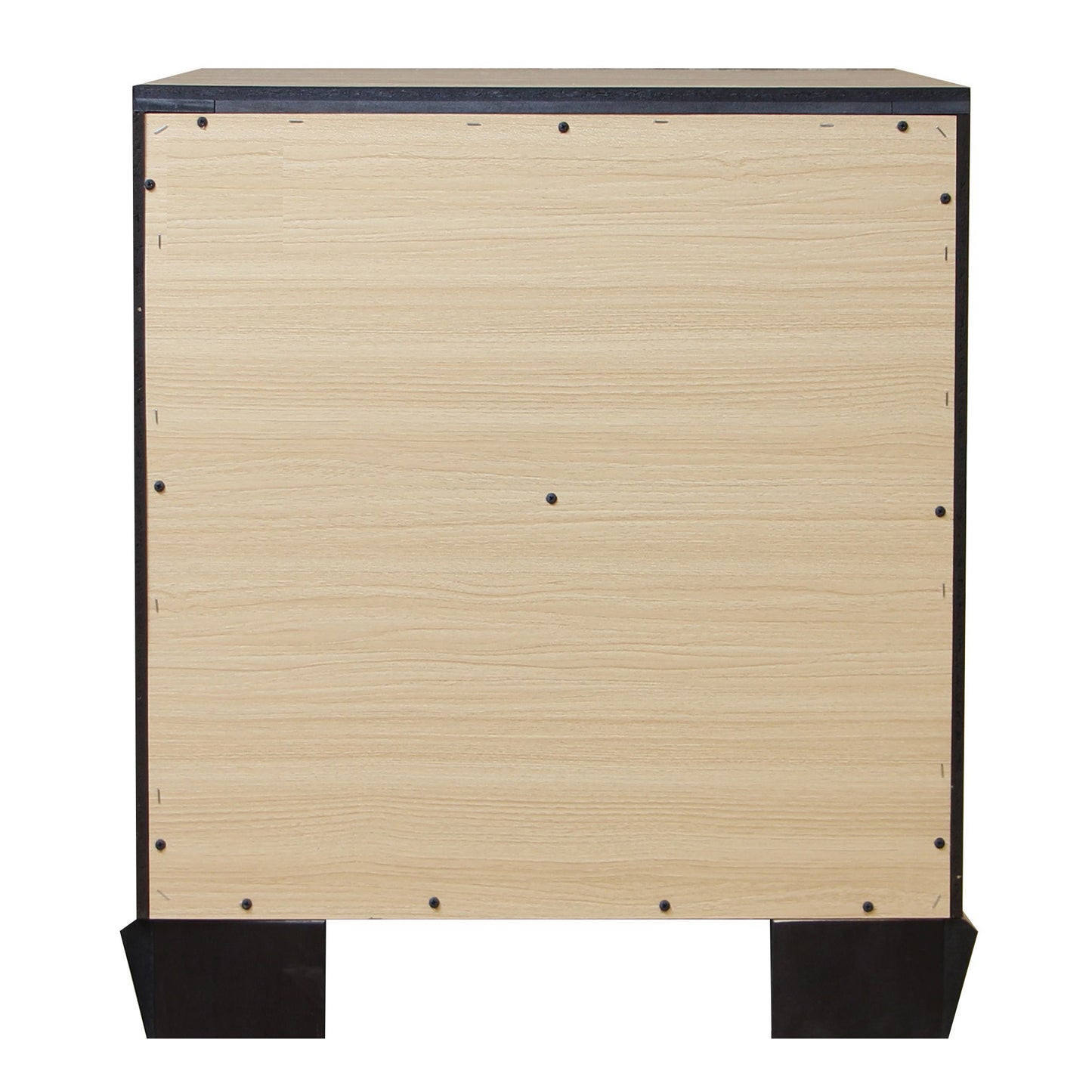 Weathered Grey Grain 2-drawer Nightstand