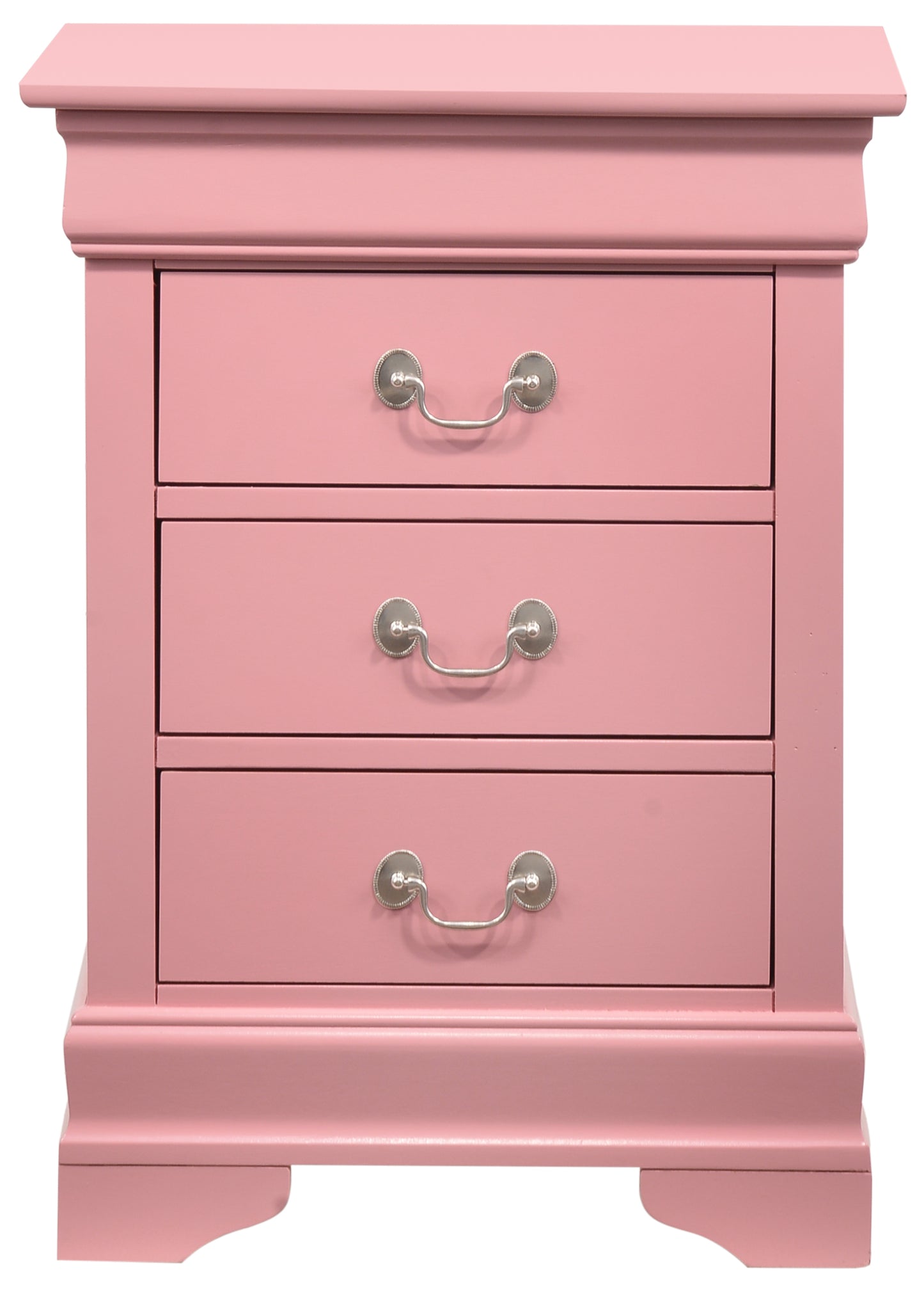 Charming Pink Nightstand With Timeless Elegance