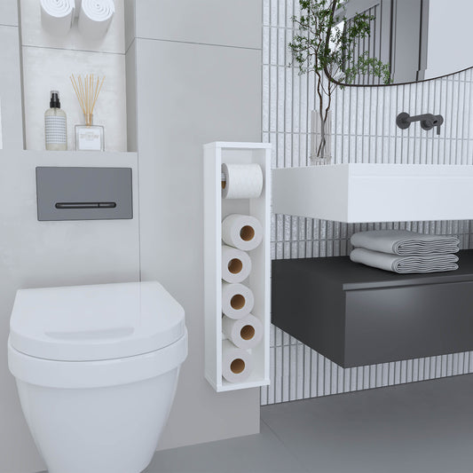 Shelf  28" H, with 2 Shelves, White