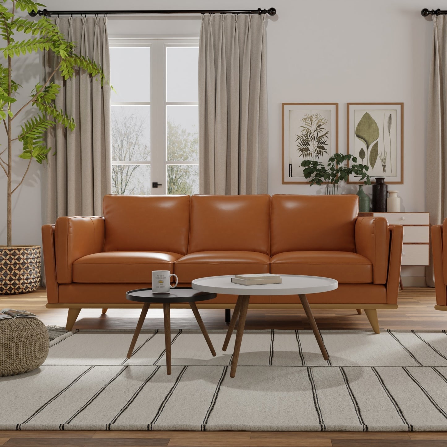 Modern Leather Sofa