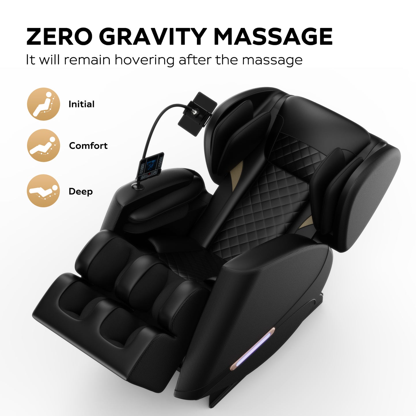 Massage Chair Recliner with Zero Gravity with Full Body Air Pressure