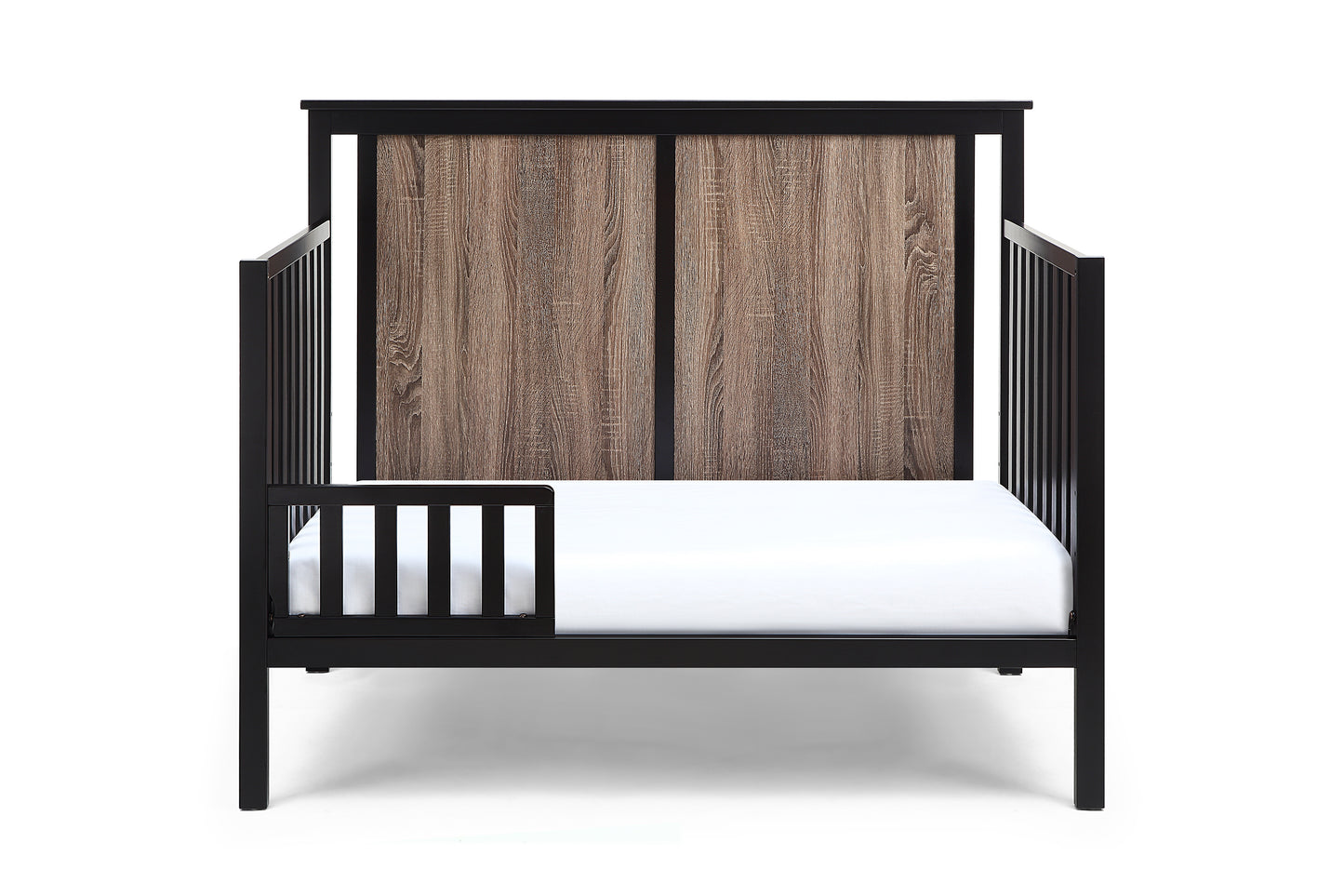 Connelly 4-in-1 Convertible Crib Black/Vintage Walnut