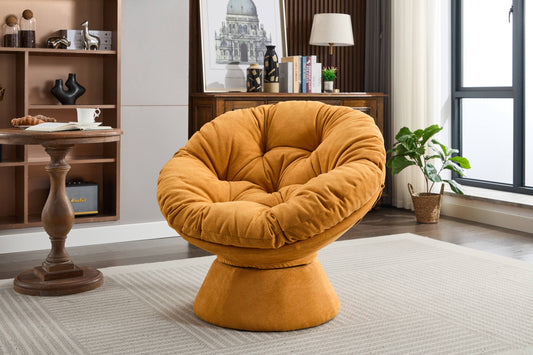 Oversized Swivel Accent Chair, 360 Swivel Barrel Chair, Papasan Chair for Living Room Bedroom