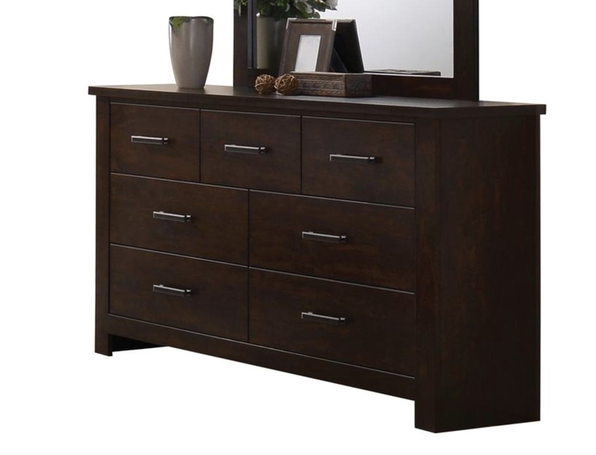 Panang Mahogany Finish Dresser