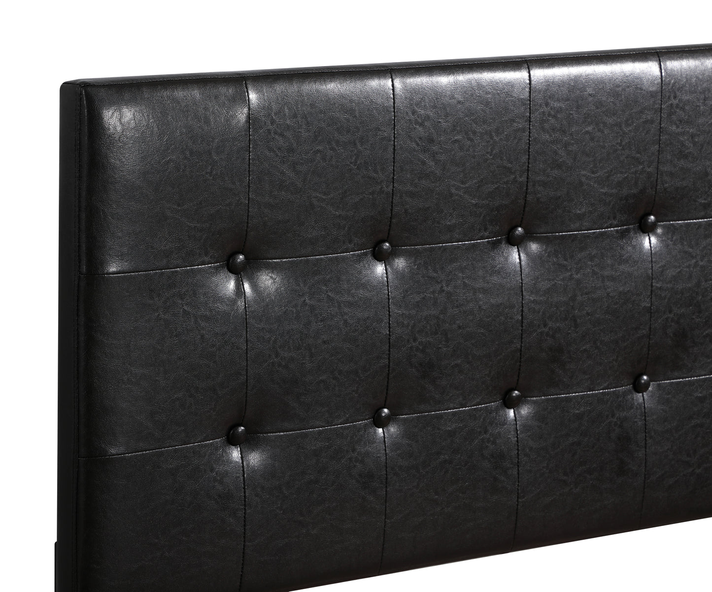 Stylish Black Contemporary Queen Bed