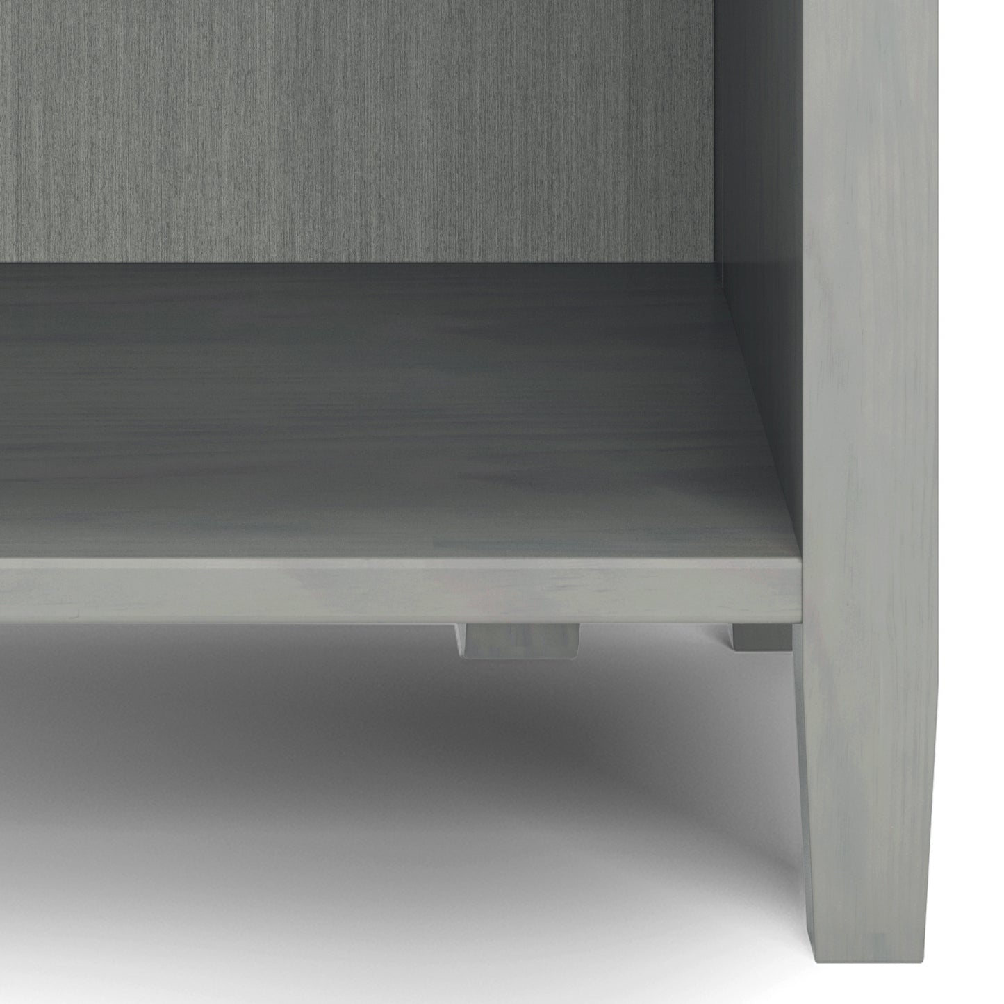 Warm Shaker - Bedside Table - Fog Grey