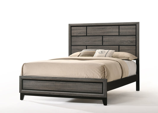 Weathered Grey Queen Bed