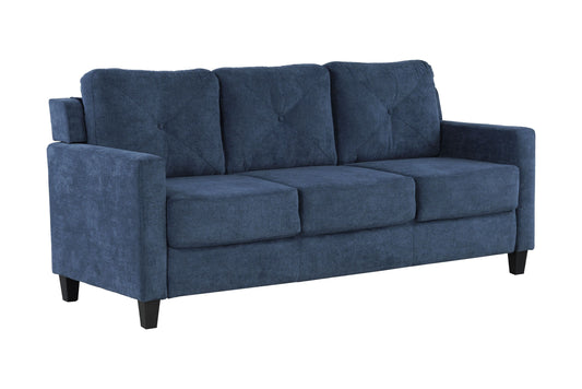 Horatio Navy Chenille 3 Seater Sofa