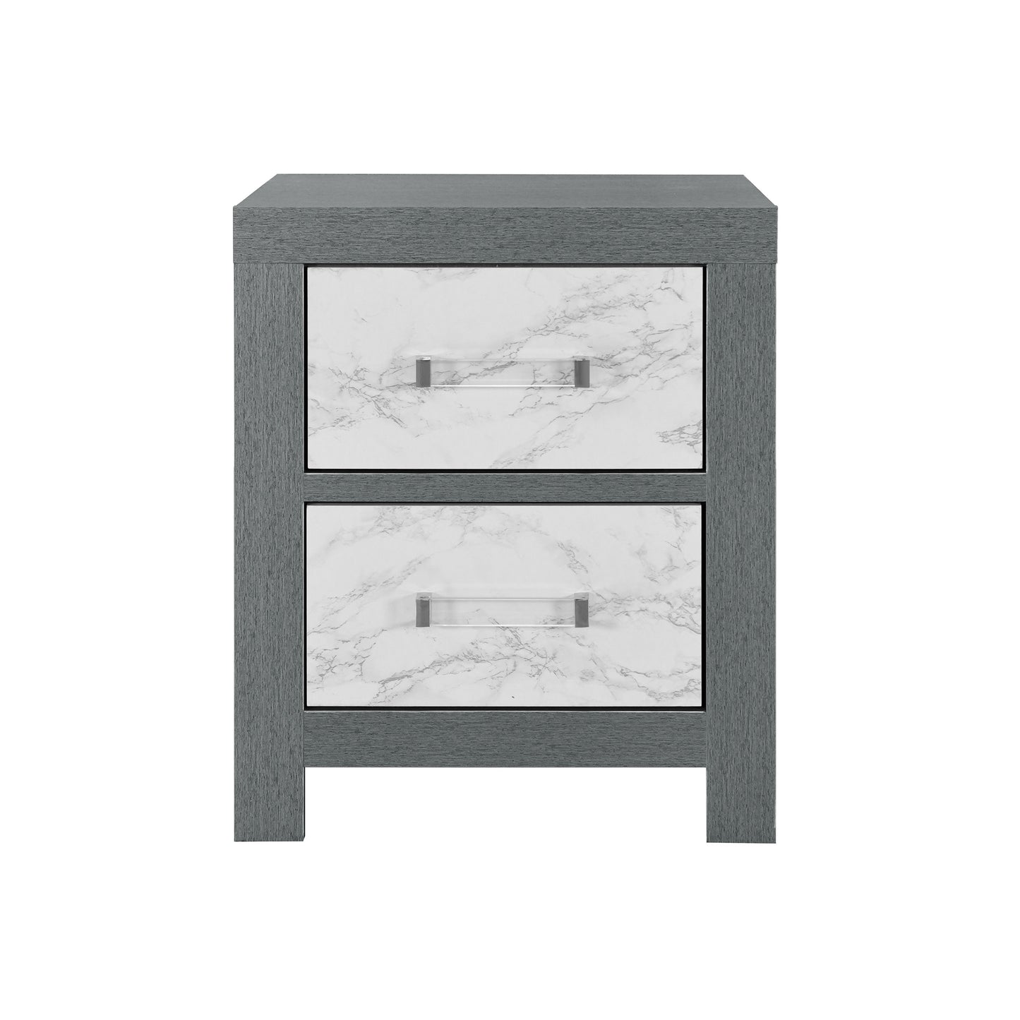 RUSH GREY 5PC FULL BEDROOM SET