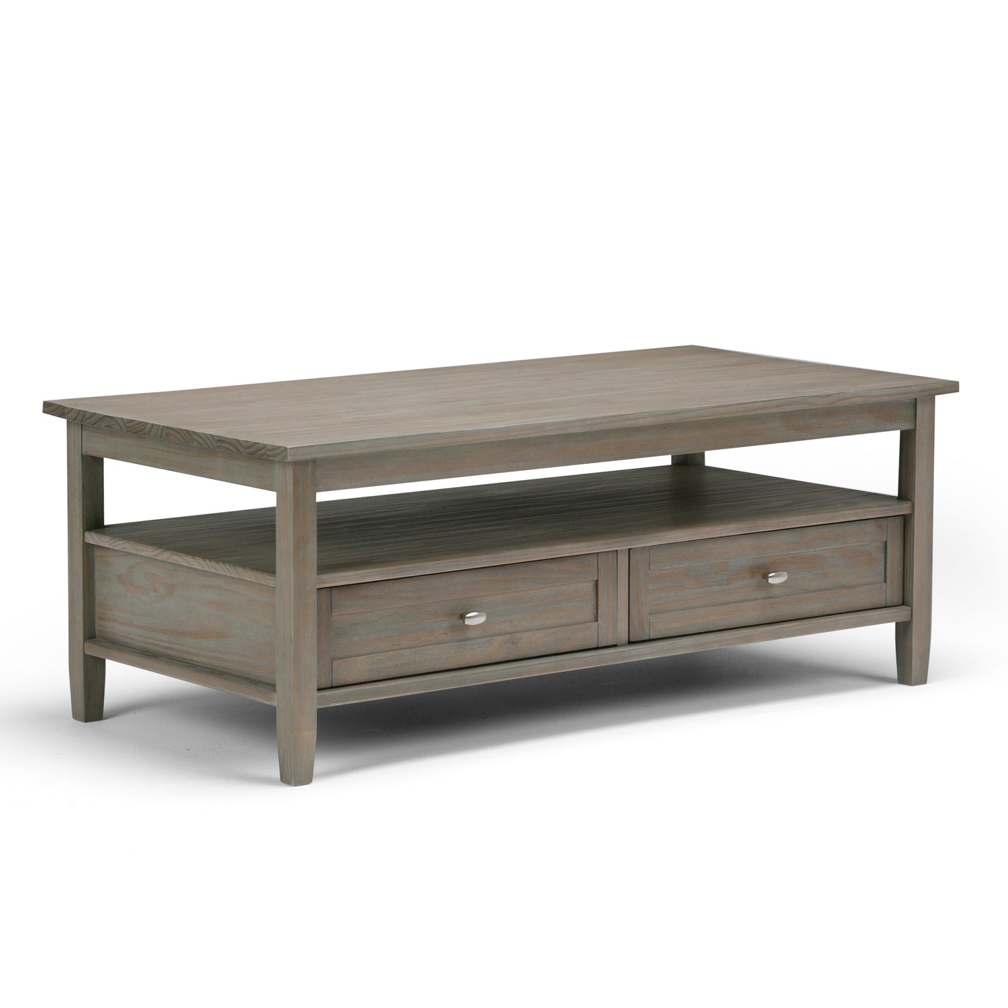 Warm Shaker - Coffee Table - Distressed Grey
