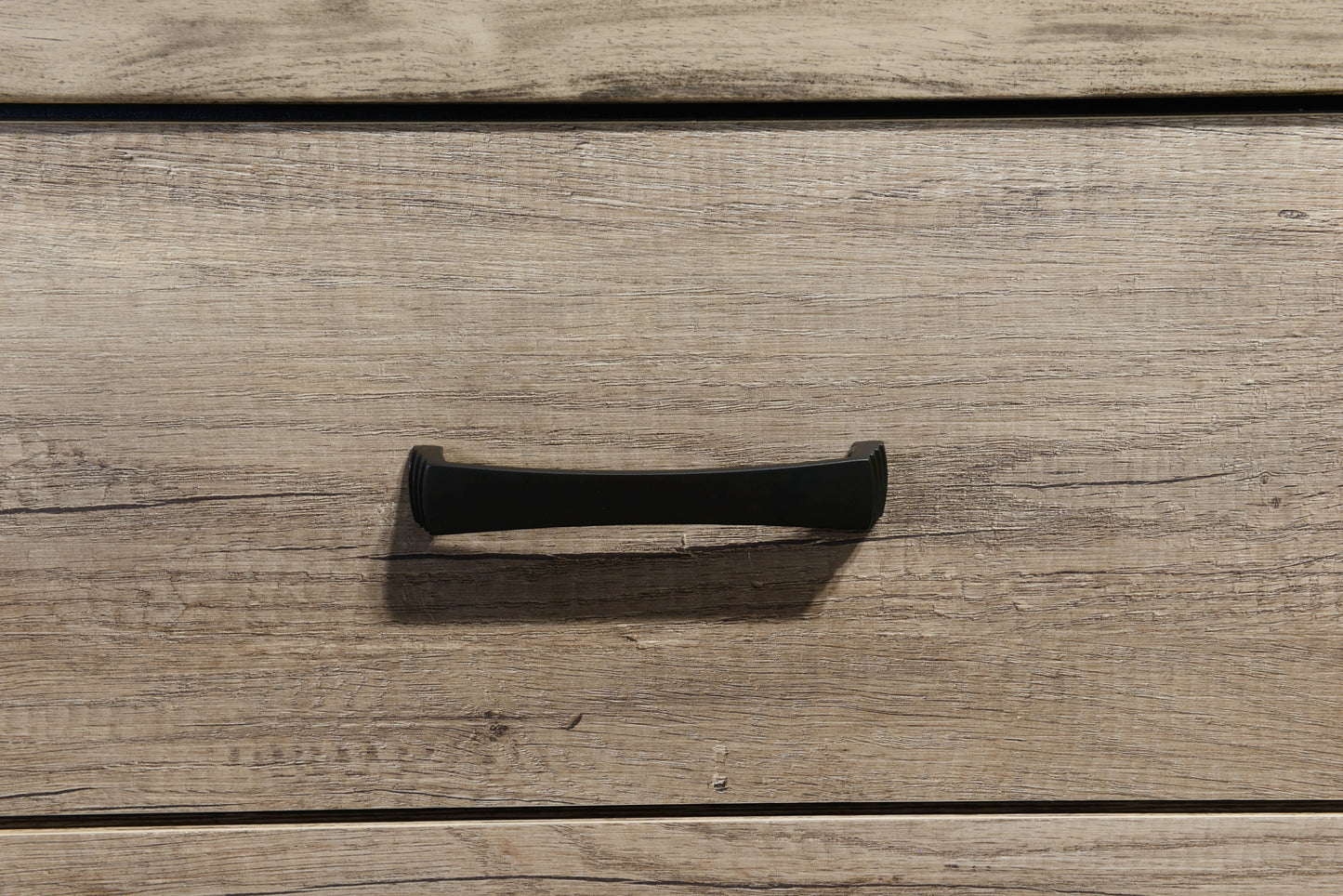 1pc Contemporary Six Drawer Dresser Bedroom Solid Wood Wooden Furniture Brown Melamine Finish Rustic Furniture