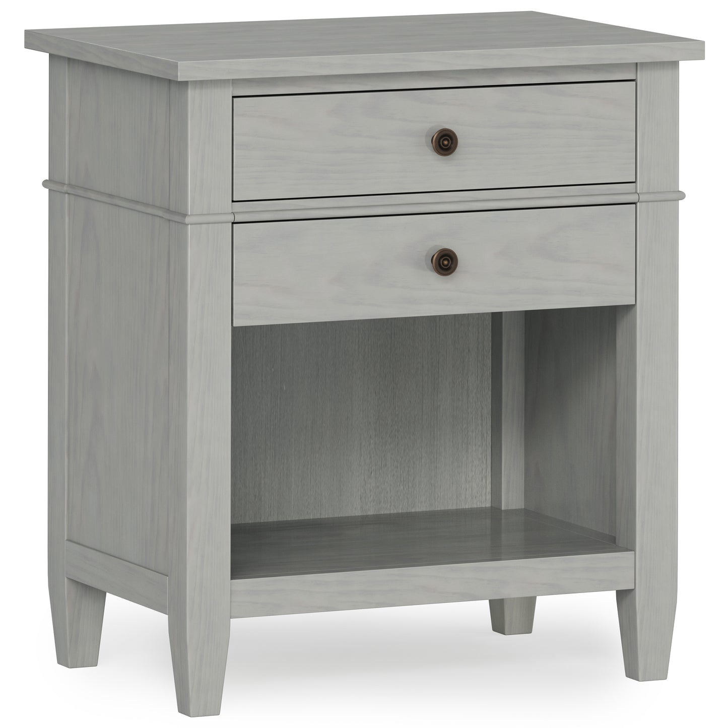 Carlton - Bedside Table - Fog Grey