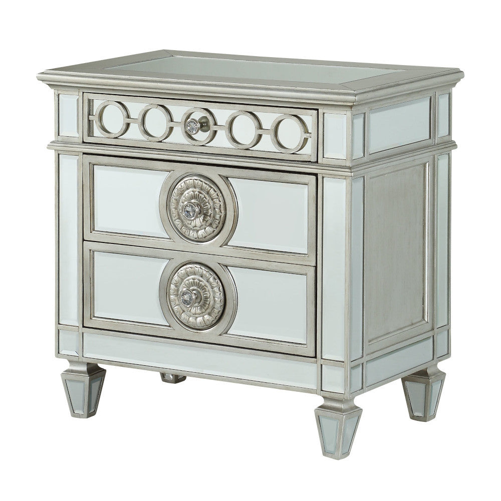 Varian Mirrored Nightstand