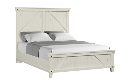 King Industrial Farmhouse Bed