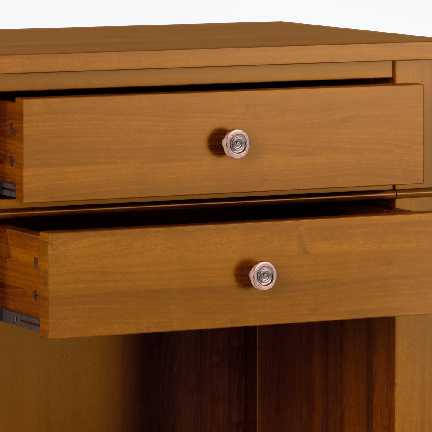 Carlton - Bedside Table - Light Golden Brown