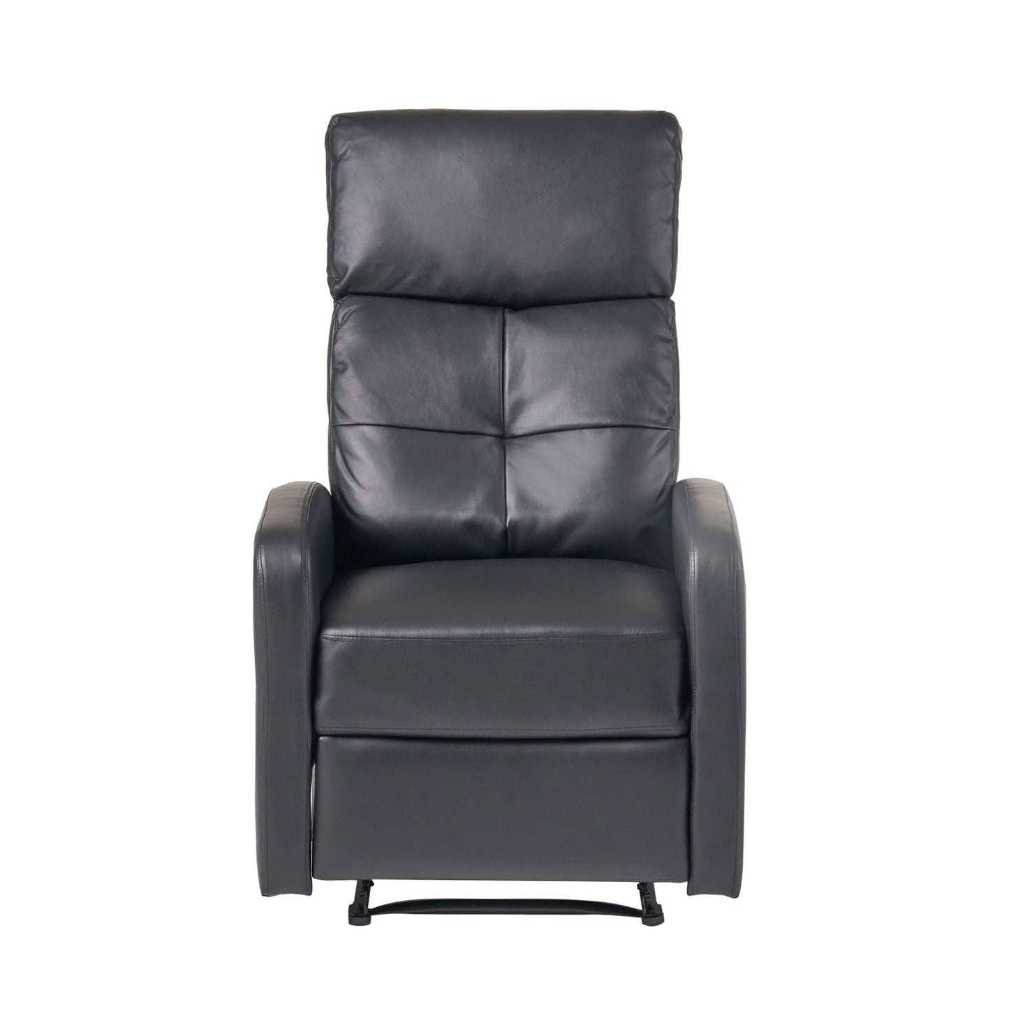 26" Wide Faux Leather Manual Standard Recliner