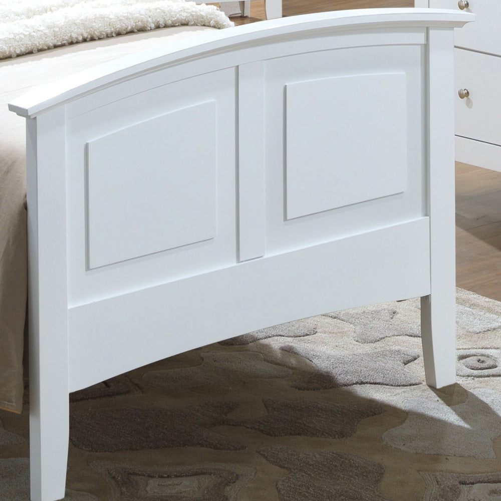 Versatile White Twin Bed For Casual Spaces