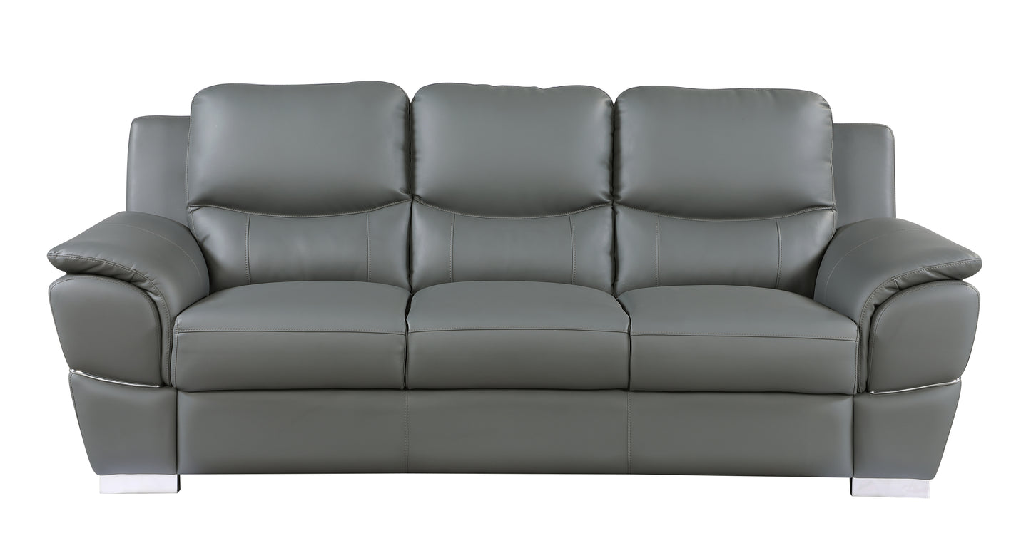 Global United Genuine Leather Sofa