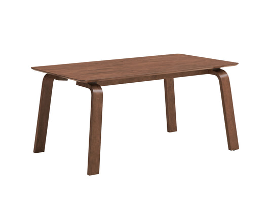 Ginny Walnut Finish Dining Table