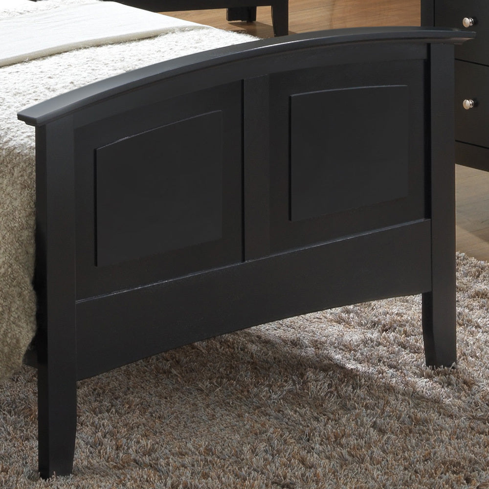 Stylish Black Twin Bed For Cozy Spaces