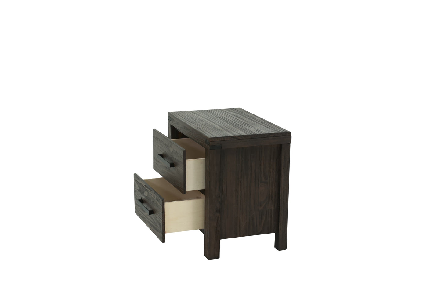 Bedroom Furniture Simple Nightstand Drawers Bed Side Table Solidwood