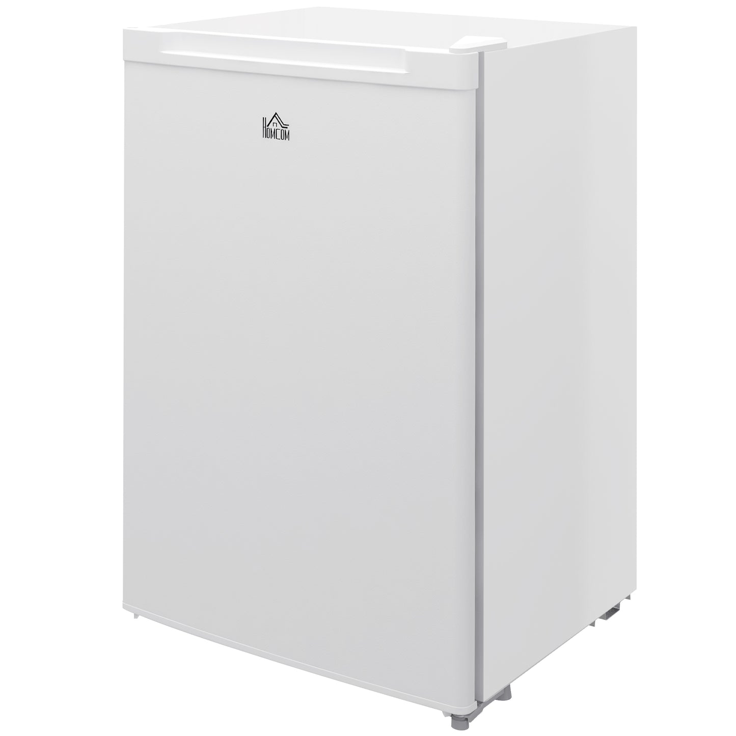 HOMCOM Upright Freezer, 3.0 Cubic Feet Compact Mini Freezer with Reversible Single Door and Adjustable Thermostat, Small freezer for Home, Dorm, Apartment, Home Office, White