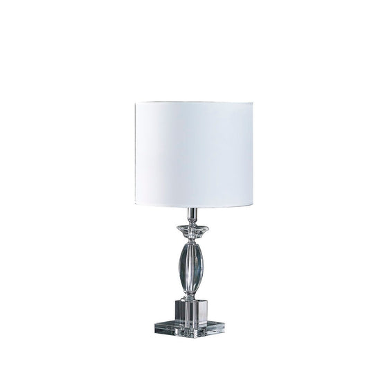 23.25" In Emmil Cut Crystal Modern Table Lamp