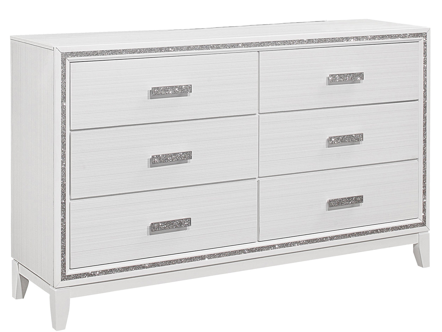ALMERA GLITTER WHITE DRESSER