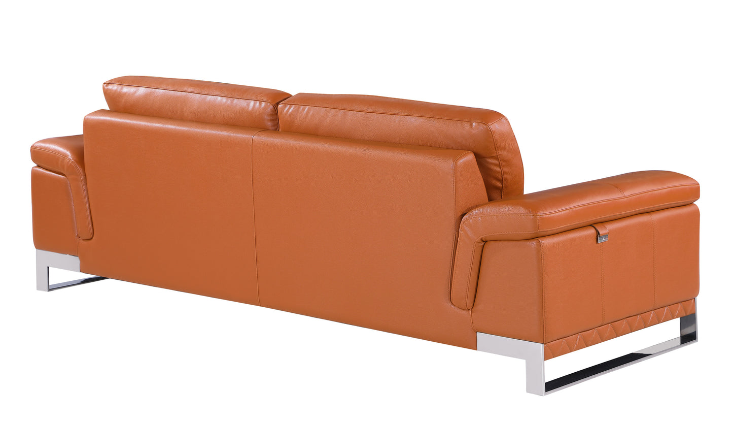 Top Grain Italian Leather Sofa