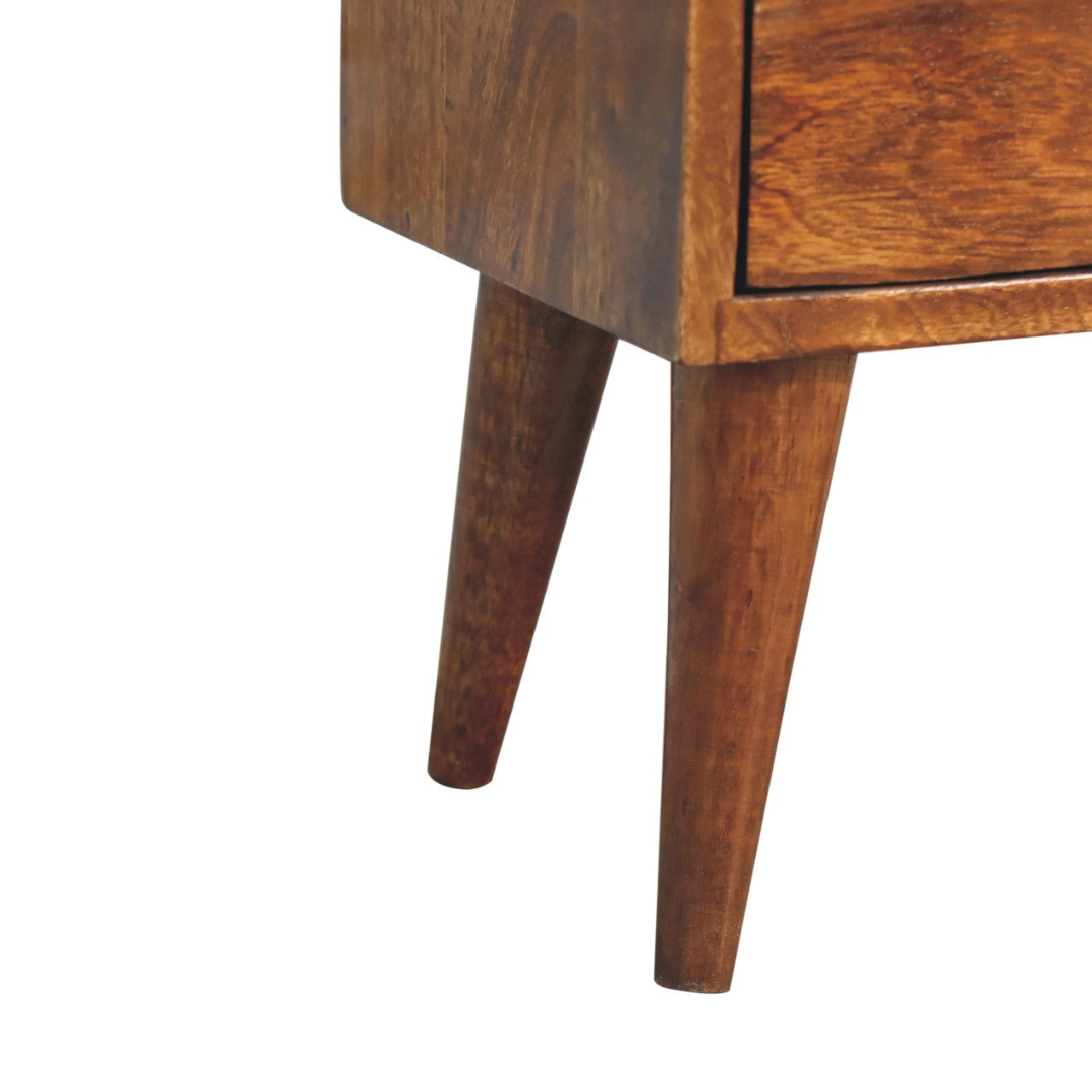 Mini Chestnut Modern Bedside