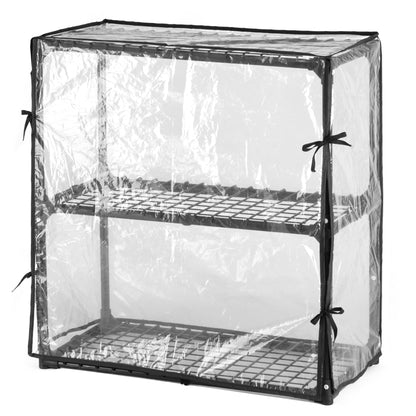 3-SHELF WIRE RACK WITH COVER(1PACK),Inclouding one cover