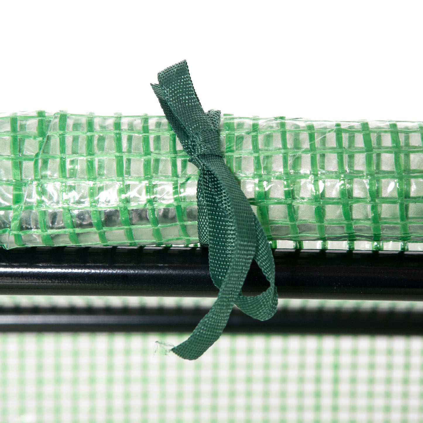 Outsunny 4' x 2' x 2' Portable Mini Greenhouse, Small Green House with PE Cover, Roll-up Zippered Windows for Indoor, Outdoor Garden, Green