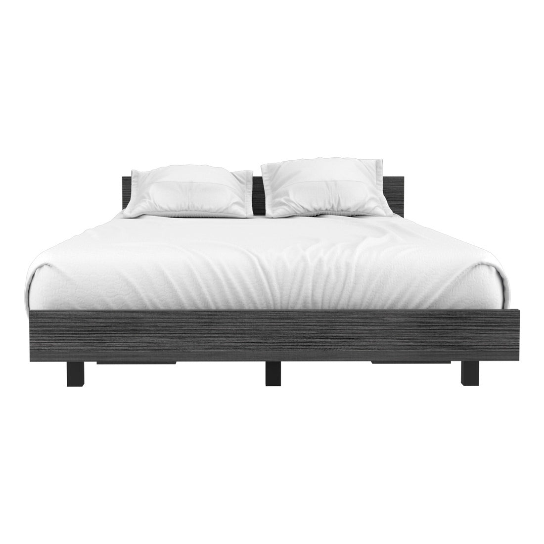 Twin Bed Base Cervants, Bedroom, Smokey Oak