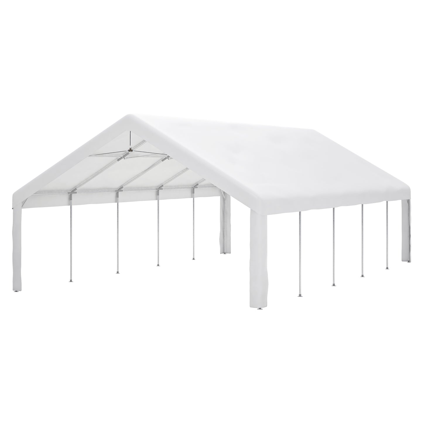 20x32FT Party Tent Heavy Duty, Large Wedding Event Shelters with 3 Storage Bags & Removable Sidewalls, Outdoor Canopy Gazebo Commercial Tents for Parties Carport Camping Garden Patio