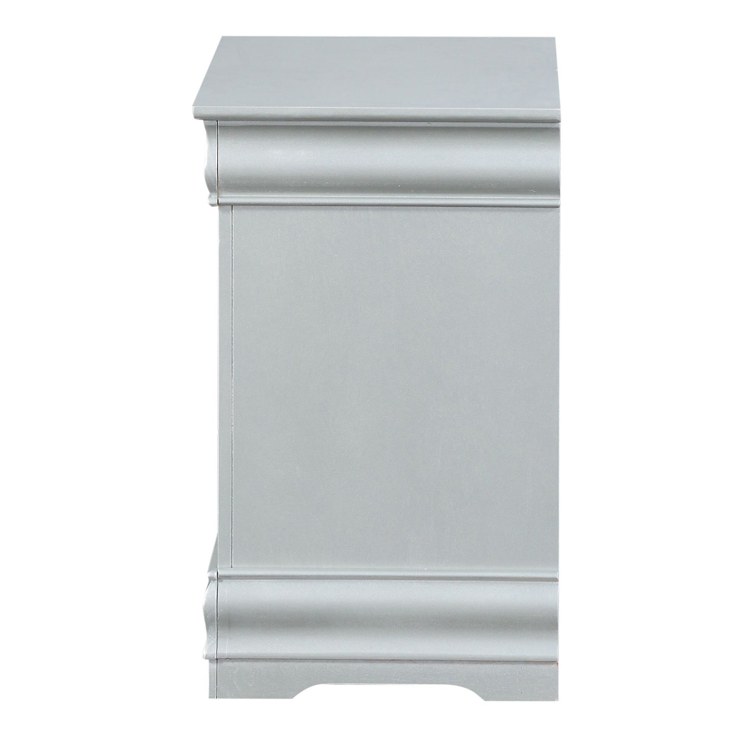 Platinum 2-drawer Nightstand