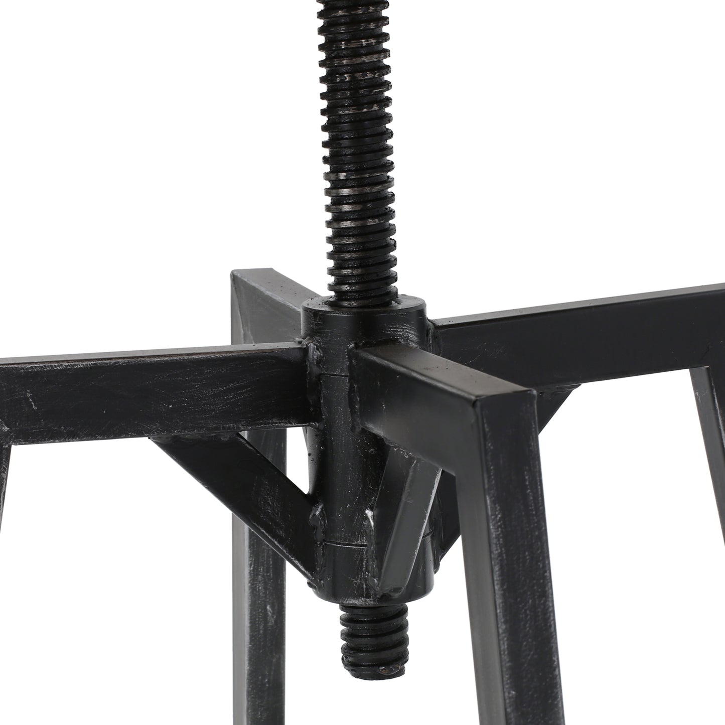 METAL CHAIR WITH WOODEN SEAT