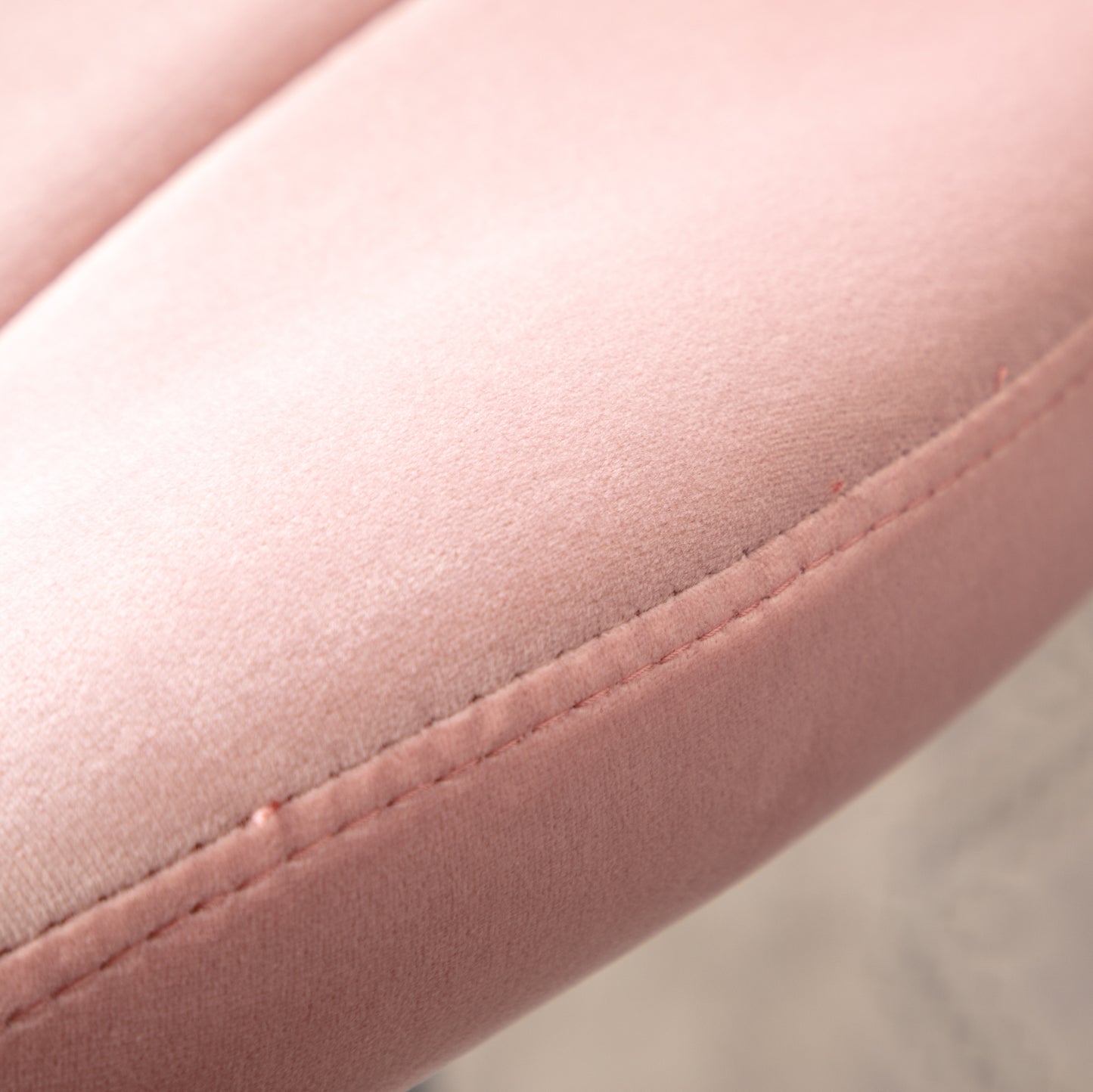 Ellston Upholstered Adjustable Swivel Barstools in Pink, Set of 2